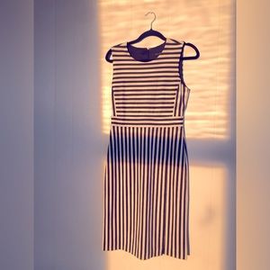 Ann Taylor Striped Dress